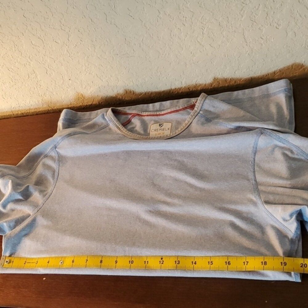 Cremieux Club 38 Men’s Small Light Blue Athletic T-Shirt Short Sleeve S - Picture 4 of 8